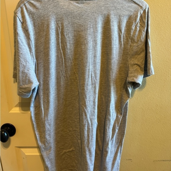 TICDA “sporty” Triblend Grey Black Logo Short Sleeve T-Shirt Size L - Picture 6 of 6